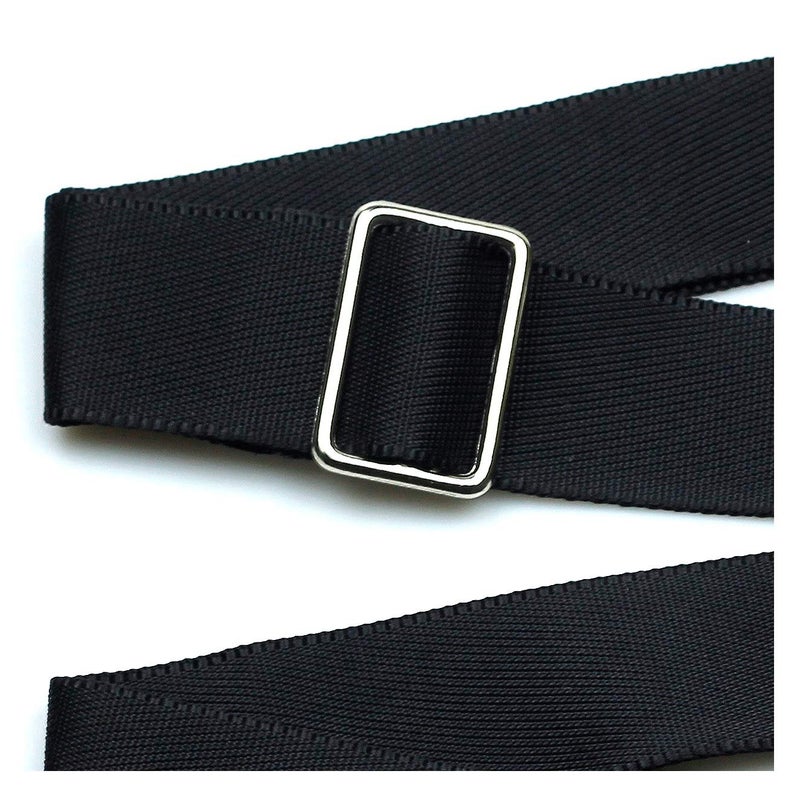 Hibate Black 55" x 1.5" Shoulder Bag Strap Replacement for Crossbody Duffle Messenger Bags Straps - Image 4